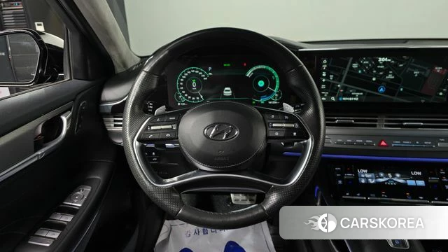Hyundai The New Grandeur IG Hybrid 2020 Черный из Кореи, фото 3
