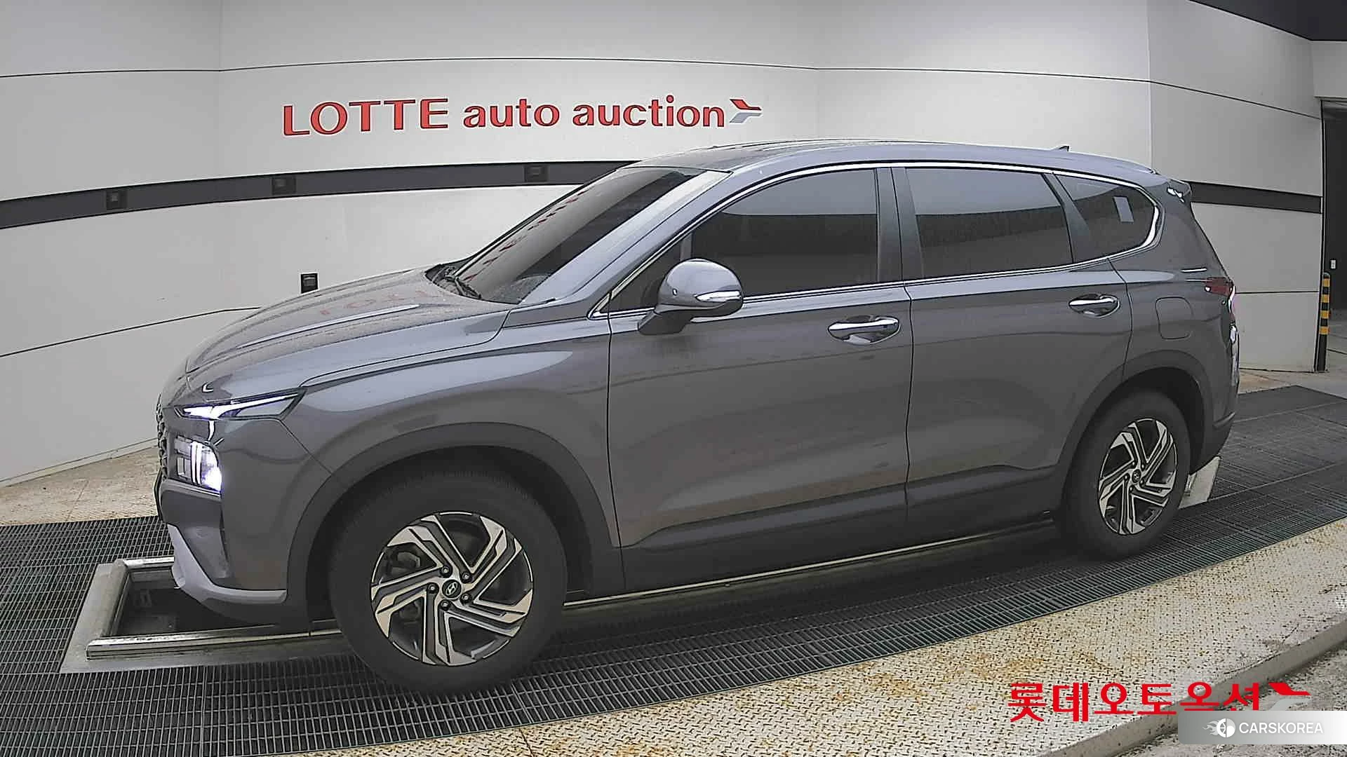 Hyundai Santa Fe 2022 Magnetic Grey Metallic из Кореи, фото 3