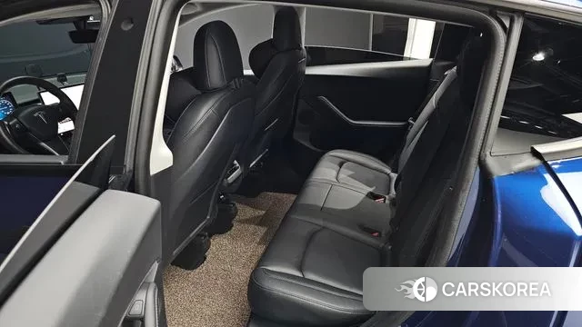 Tesla Model Y 2021 Синий из Кореи, фото 3