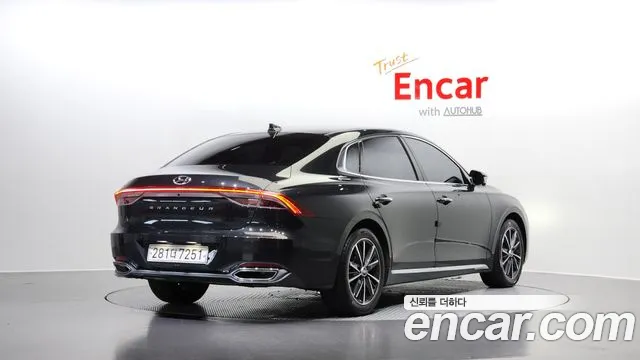 Hyundai The New Grandeur IG 2021 Серый из Кореи, фото 3