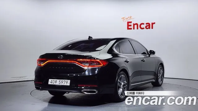 Hyundai Grandeur IG 2018 Черный из Кореи, фото 3