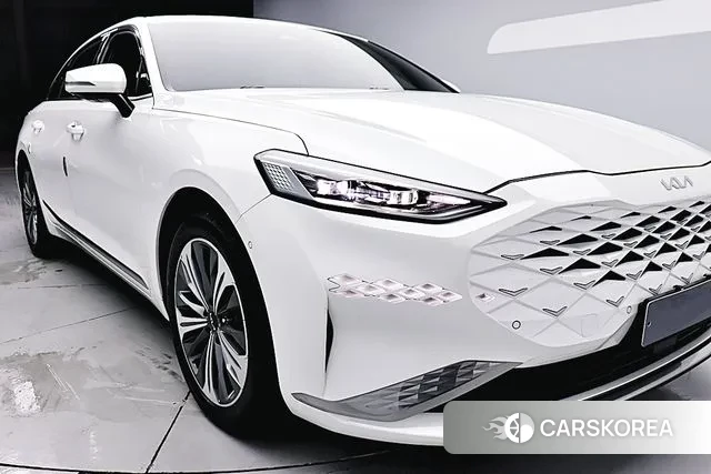 Kia K8 Hybrid 2024 Белый из Кореи, фото 3