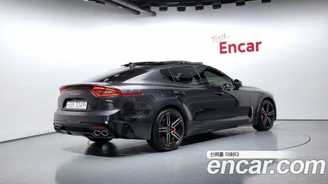 Kia Stinger 2018 Серый из Кореи, фото 3