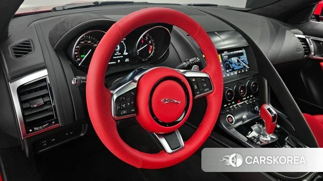 Jaguar F-TYPE 2019 Красный из Кореи, фото 3