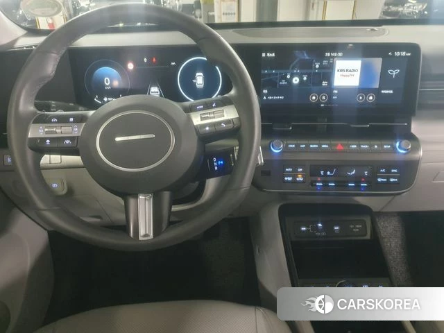 Hyundai Kona Hybrid (SX2) 2024 Небесно-голубой из Кореи, фото 3