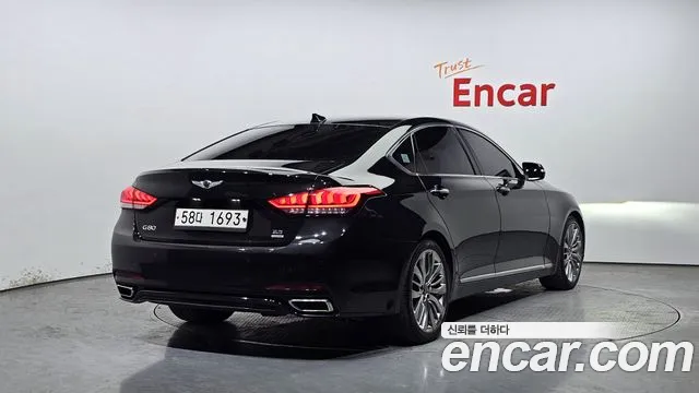 Genesis G80 2019 Черный из Кореи, фото 3