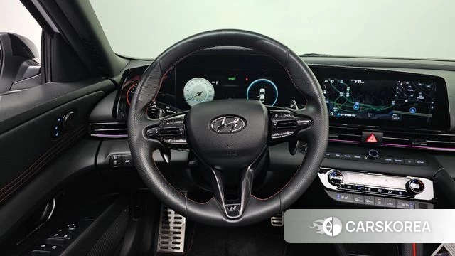 Hyundai Avante (CN7) 2021 Белый из Кореи, фото 3