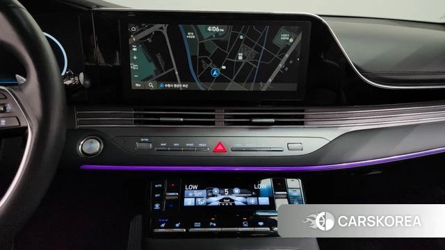 Hyundai The New Grandeur IG Hybrid 2021 Серый из Кореи, фото 3