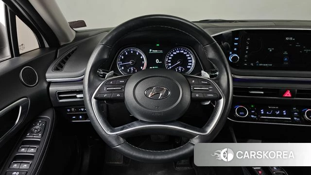 Hyundai Sonata (DN8) 2022 Белый из Кореи, фото 3