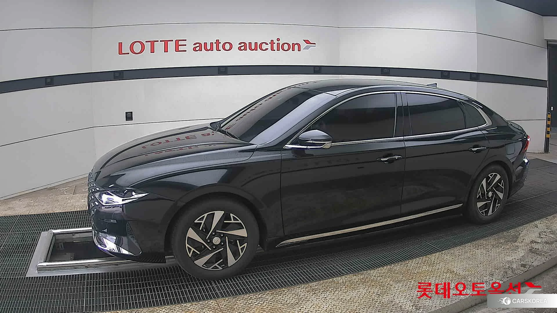 Hyundai Grandeur Hybrid 2021 Midnight Black из Кореи, фото 3