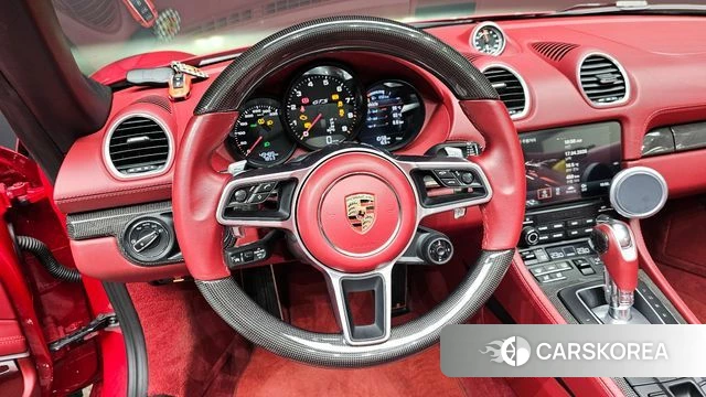 Porsche 718 Boxster 2024 Красный из Кореи, фото 3