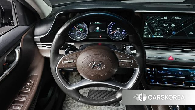 Hyundai The New Grandeur IG Hybrid 2021 Серый из Кореи, фото 3