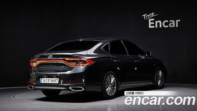 Hyundai Grandeur IG Hybrid 2018 Серый из Кореи, фото 3
