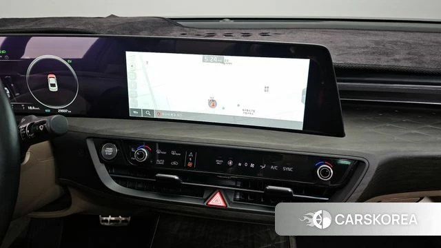 Kia K8 Hybrid 2022 Серый из Кореи, фото 3