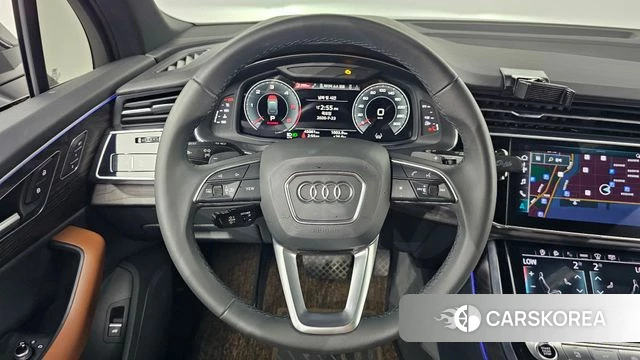 Audi Q7 (4M) 2021 Черный из Кореи, фото 3