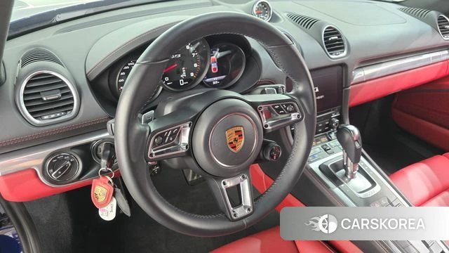 Porsche 718 Cayman 2021 Синий из Кореи, фото 3