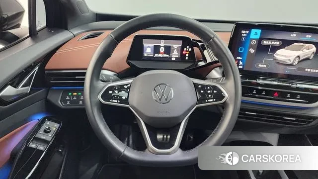 Volkswagen ID.4 2022 Серый из Кореи, фото 3