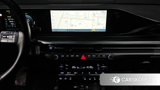 Hyundai Grandeur Hybrid (GN7) 2023 Черный из Кореи, фото 3