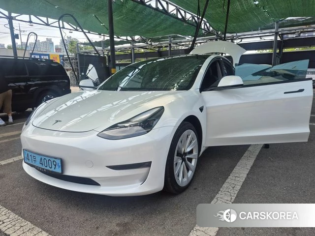 Tesla Model 3 2022 Белый из Кореи, фото 3