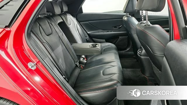 Hyundai Avante (CN7) 2022 Красный из Кореи, фото 3