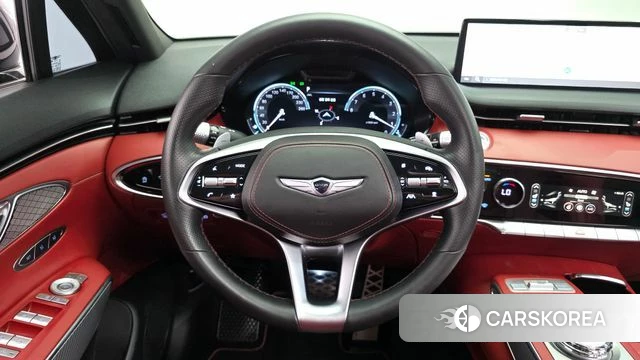 Genesis GV70 2021 Темно-зеленый из Кореи, фото 3