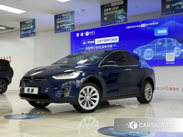 Tesla Model X 2018 Синий из Китая, фото 3