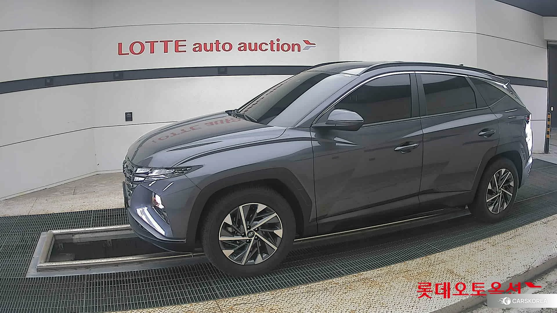 Hyundai Tucson 2022 Titanium Grey Metallic из Кореи, фото 3