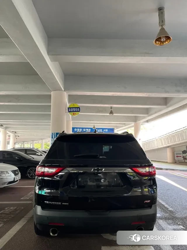 Chevrolet (GM Daewoo) Traverse 2020 Черный из Кореи, фото 3