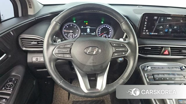 Hyundai The New Santa Fe 2021 Белый из Кореи, фото 3