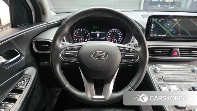 Hyundai The New Santa Fe 2022 Белый из Кореи, фото 3