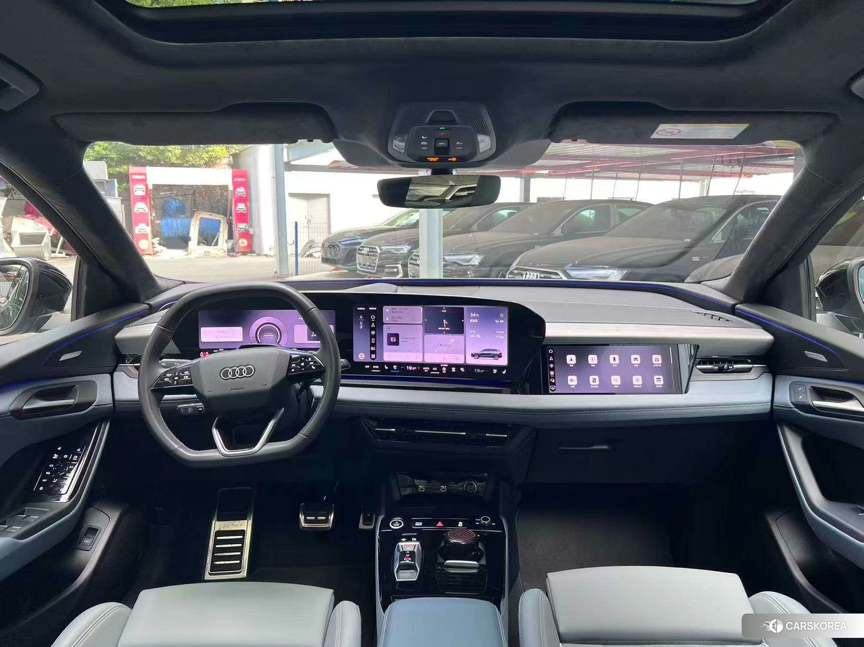 Audi Q6L e-tron 2025 Темно-серый из Китая, фото 3