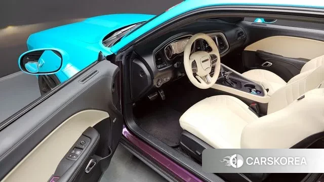 Dodge Challenger 2020 Небесно-голубой из Кореи, фото 3