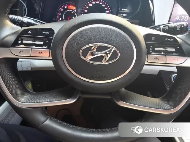 Hyundai Avante (CN7) 2022 Синий из Кореи, фото 3