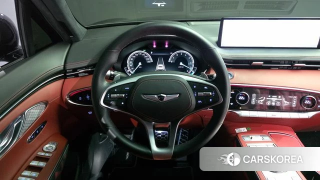Genesis GV70 2022 Черный из Кореи, фото 3