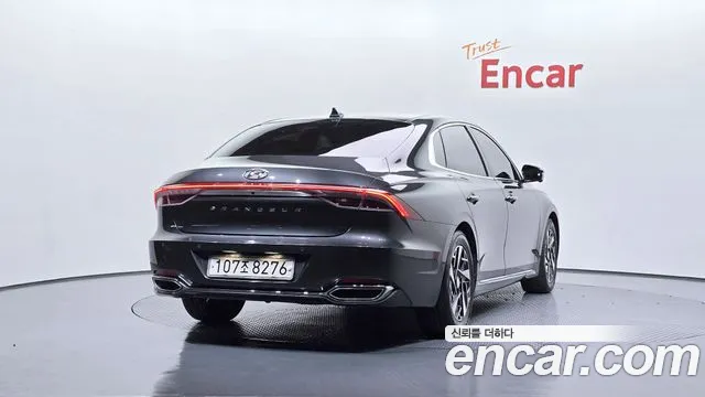 Hyundai The New Grandeur IG Hybrid 2020 Серый из Кореи, фото 3