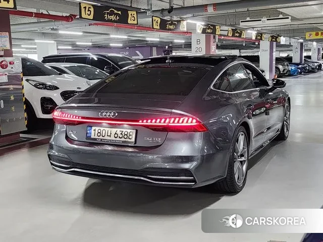 Audi A7 (4K) 2020 Серый из Кореи, фото 3