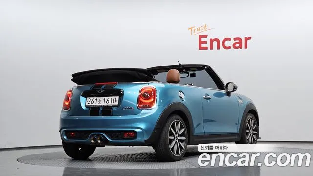 Mini Cooper S Convertible 2018 Синий из Кореи, фото 3