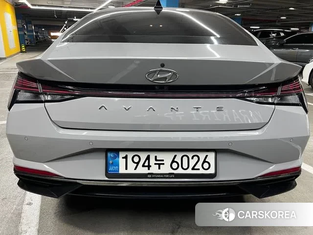 Hyundai Avante (CN7) 2021 Серебряный из Кореи, фото 3