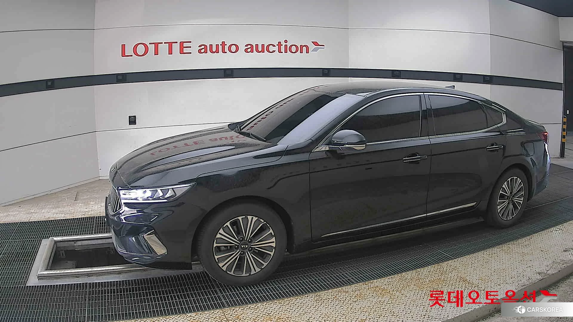 Kia K7 Hybrid 2020 Aurora Black Pearl из Кореи, фото 3