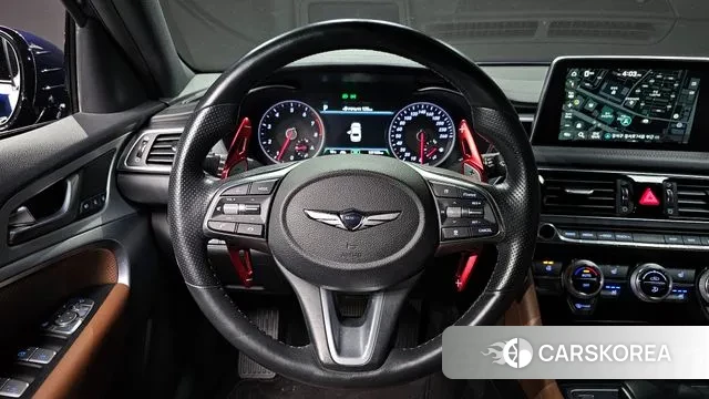 Genesis G70 2018 Синий из Кореи, фото 3