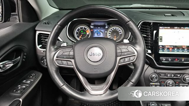 Jeep Cherokee (KL) 2021 Черный из Кореи, фото 3
