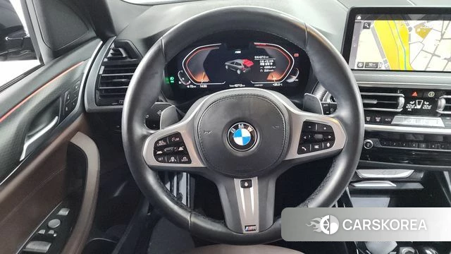 BMW X3 (G01) 2022 Черный из Кореи, фото 3
