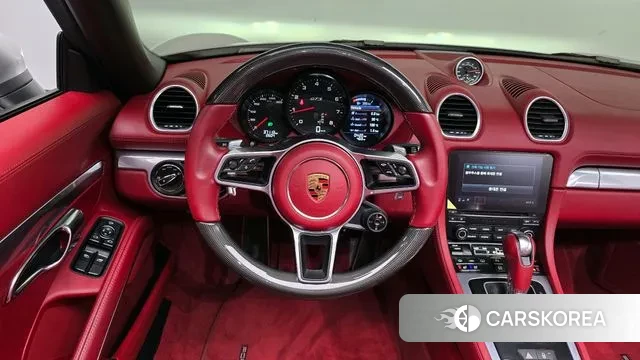 Porsche 718 Boxster 2018 Серебристо-серый из Кореи, фото 3