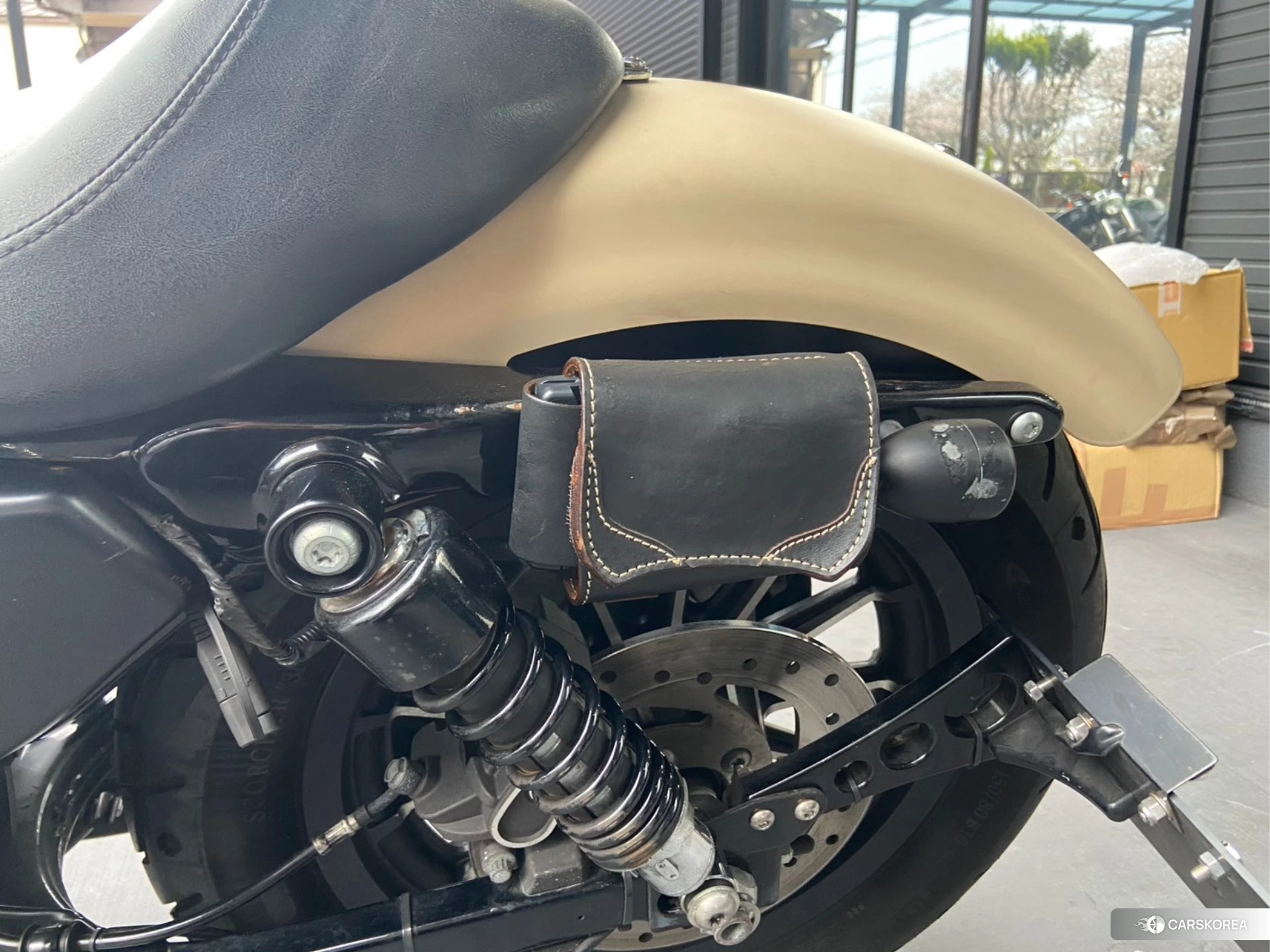 Harley-Davidson Sportster XL883N 2014 из Японии, фото 4