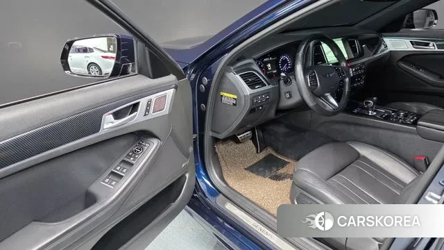 Genesis G80 2018 Синий из Кореи, фото 3