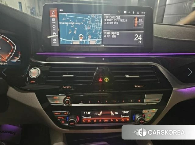 BMW 5 Series (G30) 2021 Синий из Кореи, фото 3