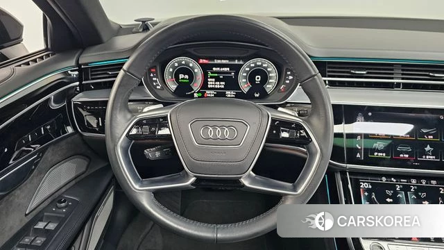 Audi A8 (D5) 2021 Черный из Кореи, фото 3