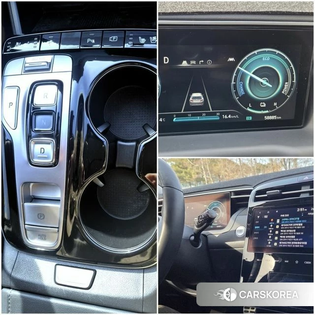 Hyundai Tucson Hybrid (NX4) 2021 Черный из Кореи, фото 3