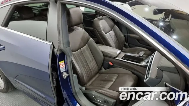 Audi A7 (4K) 2020 Синий из Кореи, фото 3
