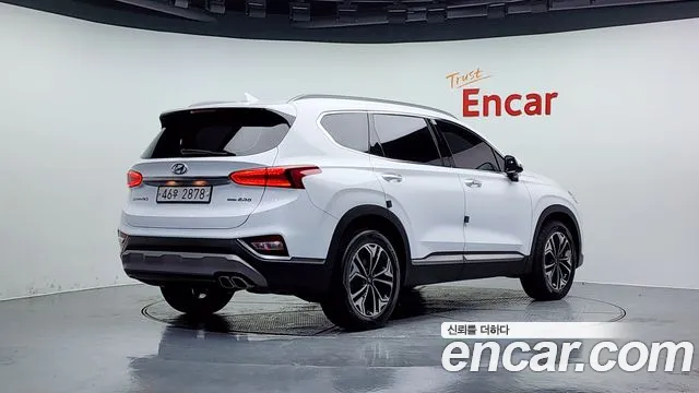 Hyundai Santa Fe TM 2019 Белый из Кореи, фото 3